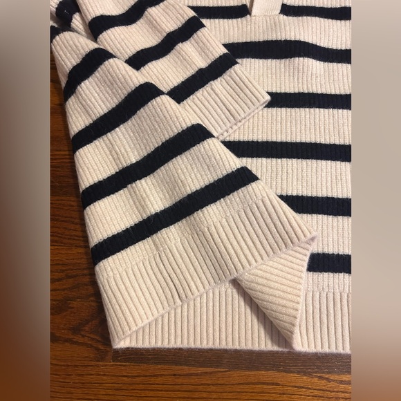 Zara cream and black striped sweater - Picture 5 of 8